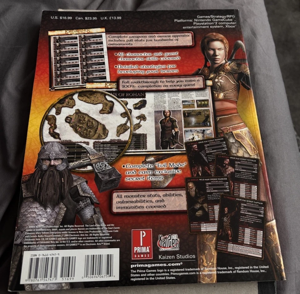 The Lord Of The Rings The Third Age Official Strategy Game Guide Book PrimaGames - Image 4 of 4