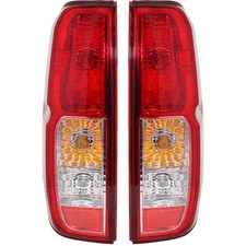 Tail Light Set For 05-14 Nissan Frontier 09-12 Equator Left and Right With Bulb