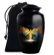 Cherub Angel Funeral Urns for Human Ashes Adult Father, Decorative Urn 10 Inch 