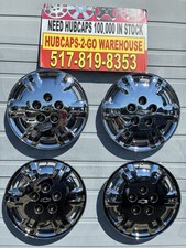 Chevrolet Lumina Chrome Bolt On Oem Used 4 Hubcaps Oem 15 In Nice Used Chevrolet Lumina Chrome Bolt On Oem Used 4 Hubcaps Oem 15 In Nice Used