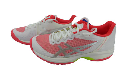 Asics Gel Court Speed Womens White Laser Pink Athletic Shoes (var sizes) New