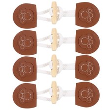 4 Pairs Decorative Buttons Duffle Coat Toggles Sewing Accessories