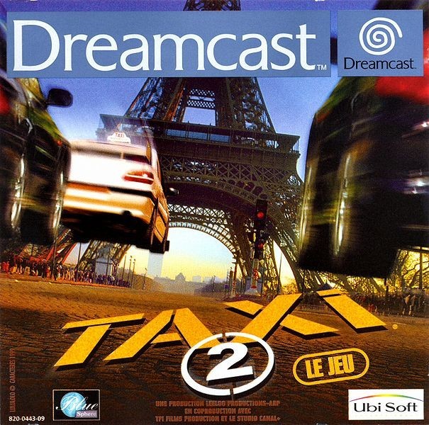 Taxi 2 Le jeu traducción al inglés juego Sega dreamcast