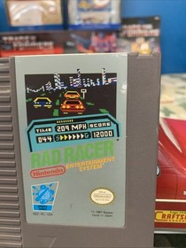 Rad Racer Nintendo NES Authentic Tested Nice Condition