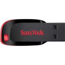 SanDisk Cruzer Blade USB Flash Drive 64GB (sdcz50064ga46)
