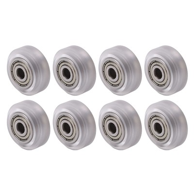 16Pcs 3D-Drucker Polycarbonat Pulley Transparent Rostdicht Robustes Lager P CU