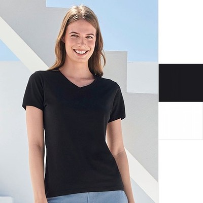 SF Women Women's Feel Good Stretch V-Neck T SK122 Damen T-Shirt NEU
