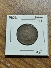 1902 Indian Head Cent Penny Nice U.S. 1c Type Coin (Raw6392)