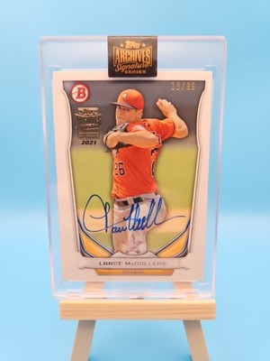2021 Topps Archives Signature Series Lance McCullers Auto #/99 Houston Astros