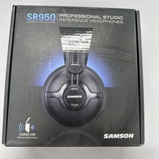 Samson SR950 Professional Studio Reference Headphones Closed Ear- New