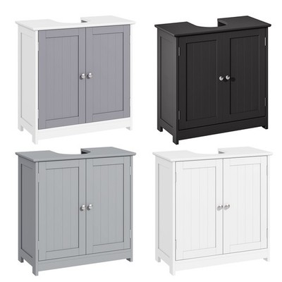 kleankin Pedestal Sink Storage Cabinet, Sink Bathroom Cabinet