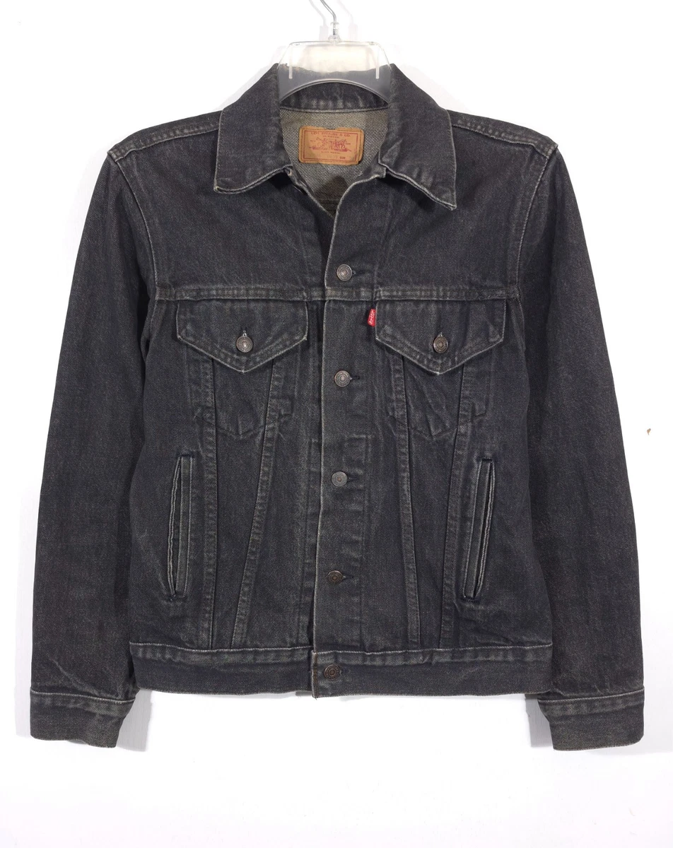 Denim Black Vintage Outerwear Coats & Jackets for Men for sale - eBay