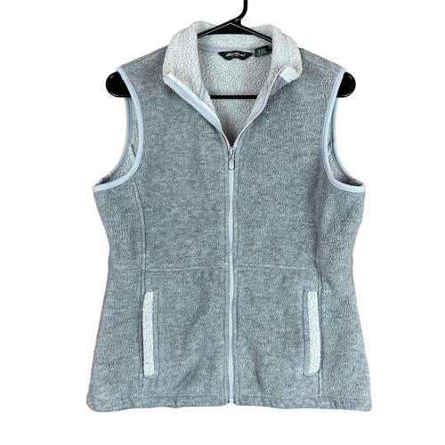 Gilet Polaire Femme Eddie Bauer – POLARTEC – Violet – Taille M – Poches Zippées