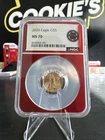 2026 $5 GOLD AMERICAN EAGLE NGC MS-70 1/10 OZ COIN EDC RED CORE