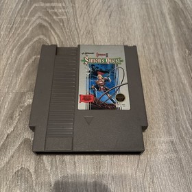 Castlevania 2 II: Simon's Quest (Nintendo NES, 1988) Authentic Game Cart Only