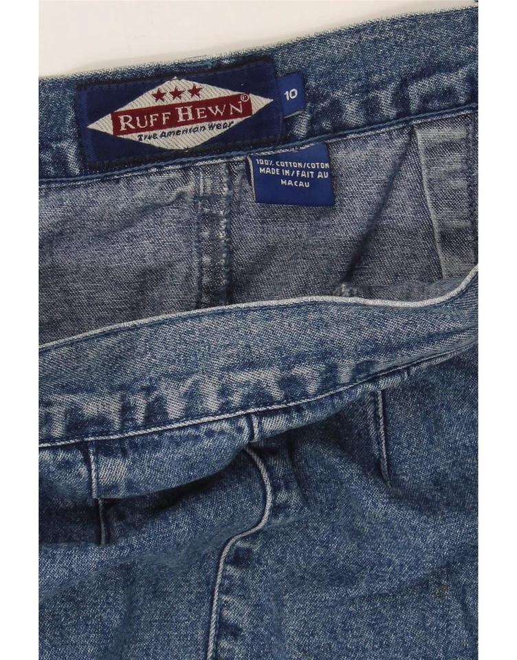 RUFF HEWN женщин джинсовой ткани юбка США 10 большой W36 синий хлопок BV03 - Изображение 4 из 4