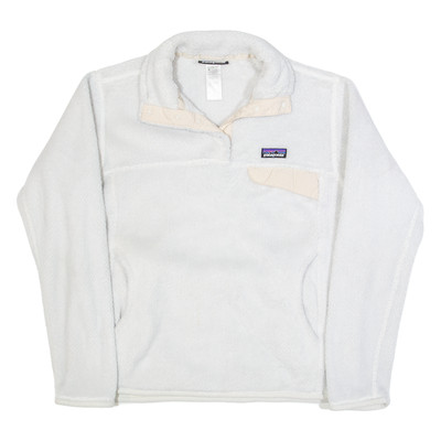 Patagonia Damen Fleece weiß High Neck S