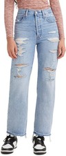 Levi's Women Ribcage Straight Ankle Jeans - Blue - Size 29 X 27 NEW w/ Tag 