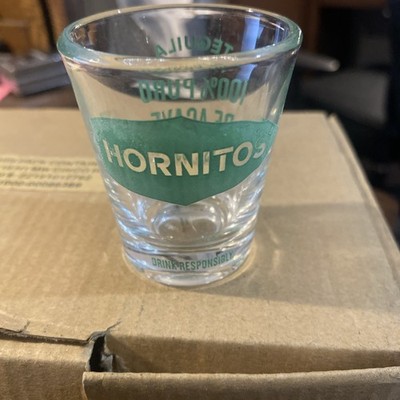 Hornitos 100% Puro De Agave Tequila Shot Glass New