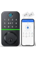Kucacci Deadbolt with Keypad Keyless Entry Smart Door Lock  Fingerprint Lock