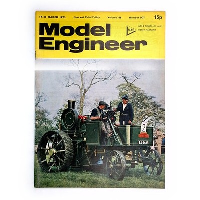 Model Engineer Magazine March (1972) Vol 138 No 3437 Vintage Hobby UK