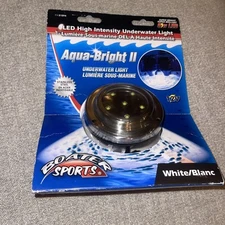 Boater Sports Underwater Light WHITE 6 LEDs Stainless Steel 8 Watts 12V 51094 MD