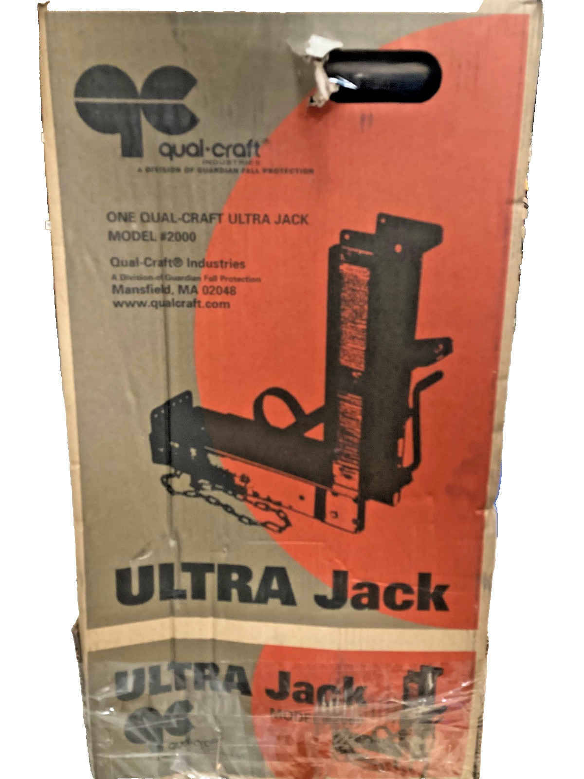 Q. C. Ultra Jack System 14"-24" Width Scaffolding Walk Plank Fastening Toe Strap