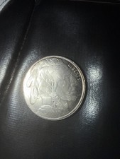 1 Troy oz .999 Fine Silver Buffalo Round, Silver Composition, Round Shape 62.00 per troy oz