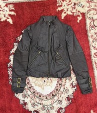 Gucci giacca pelle donna vintage Tom Ford epoca bown 42IT S-M rara SS03 biker