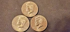 2001 D Kennedy Half Dollar Coins Lightly Circulated * (3 coins)*  FREE SHIPPING!