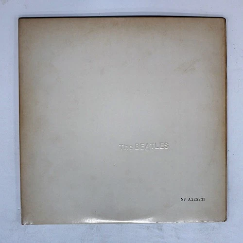 BEATLES WHITE ALBUM APPLE AP8570 Japan VINYL 2LP