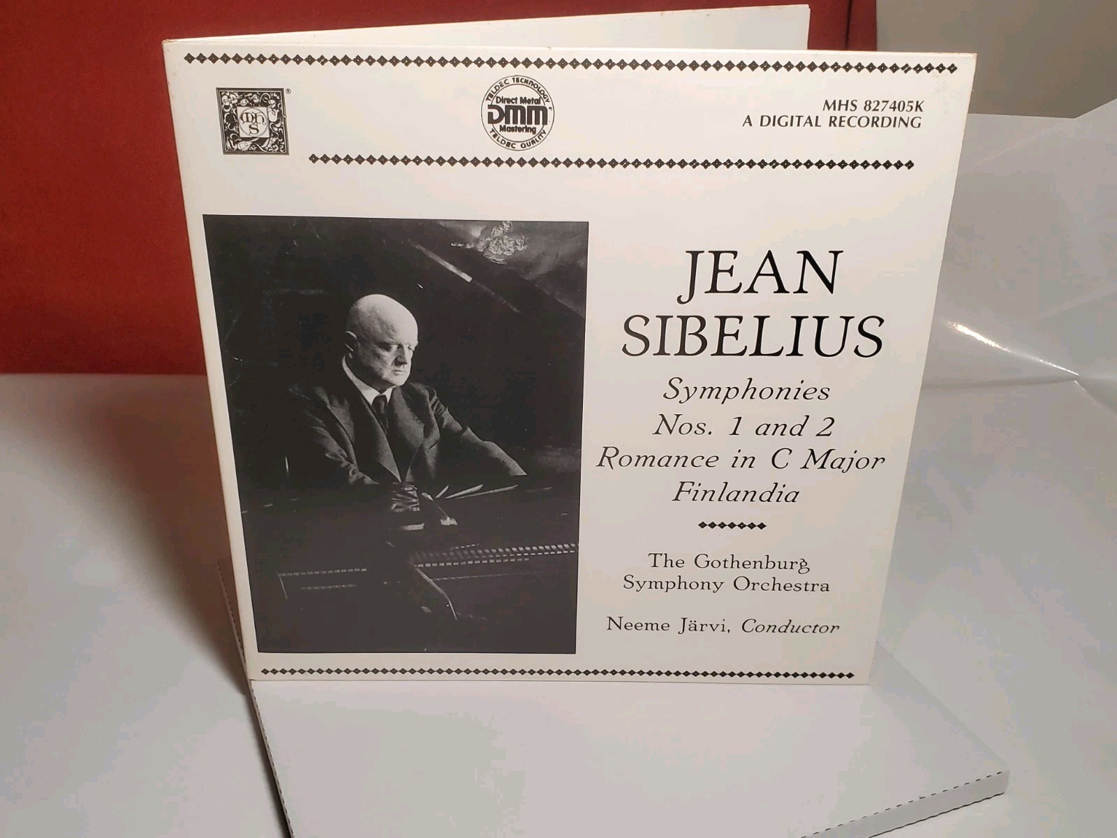 Jean Sibelius The Gothenburg Symphony  Orchestra Symphonies Nos. 1 And 2 Romance