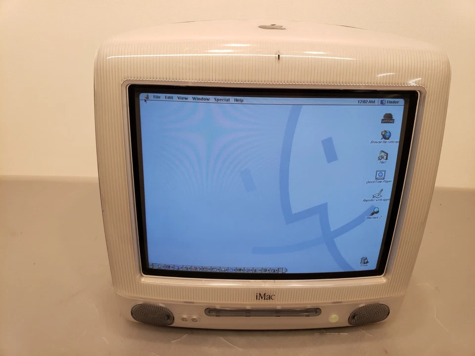 Vintage Apple iMac G3 M5521 DV Special Edition 400MHz 192MB 60GB 9.2 Translucent - Image 2 of 4
