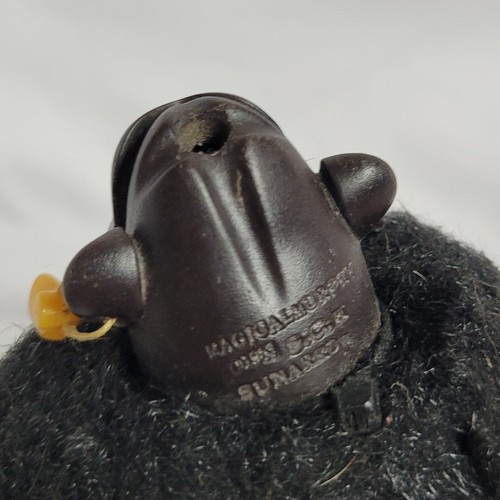 Applause Magical Mini Murphy Gorilla Plush 4in Drk Brown Banana Earring 1987 Vtg - Picture 4 of 5