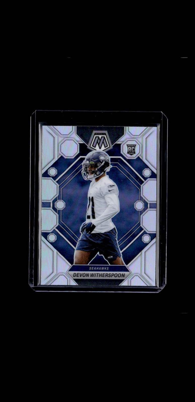 2023 Panini Mosaic #313 Devon Witherspoon Silver