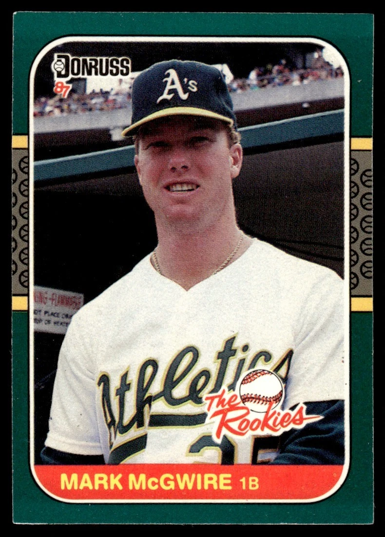 1987 Donruss The Rookies - Mark McGwire #1 for sale | eBay