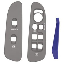 Driver  Passenger Door Window Control Switch Panel Bezel Compatible with