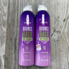 2- Aussie BOUNCE BACK Dry Shampoo w/ Sea Kelp Full Cleansing Volume 4.9 oz