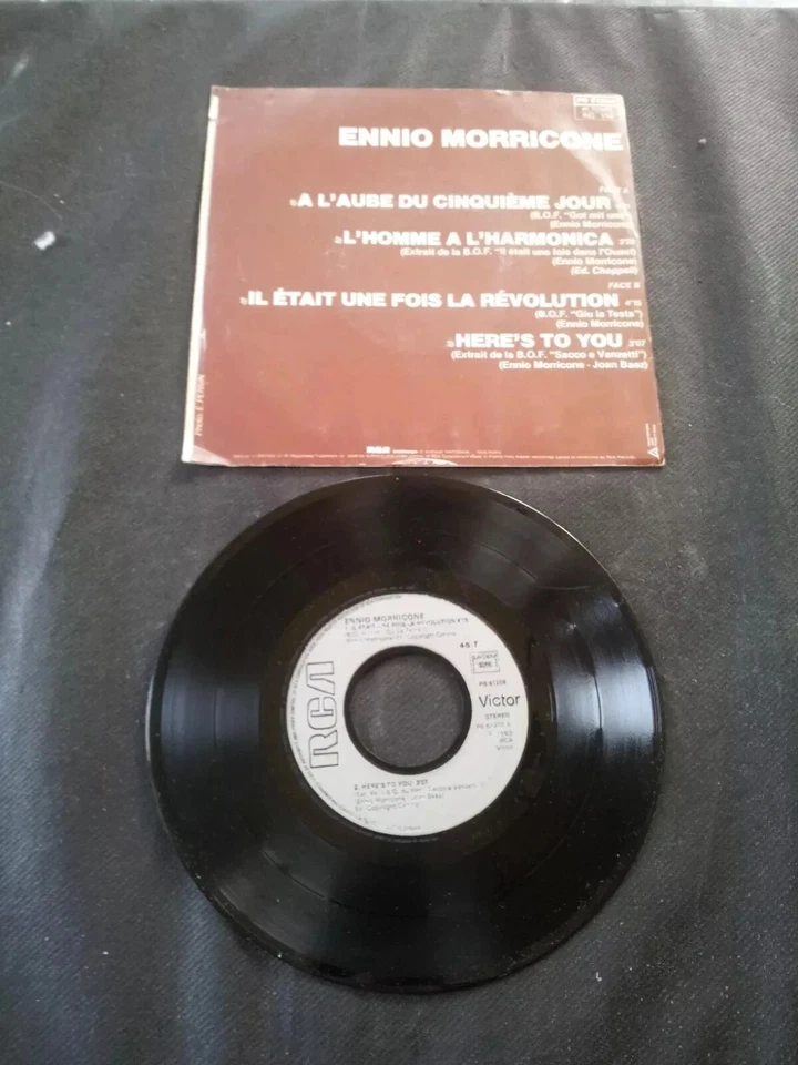 45t - Ennio Morricone – Il Était Une Fois Dans L'Ouest - Photo 2/2