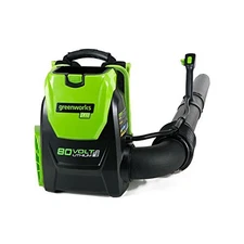 Greenworks Pro 80V 180 MPH / 610 CFM Brushless Cordless Backpack Leaf Blower,