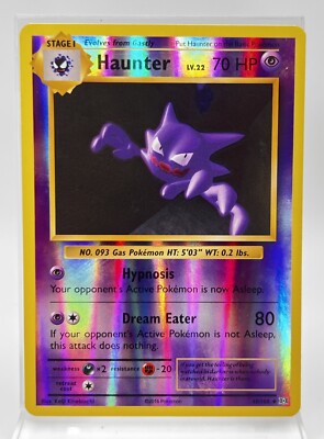 Carta Pokemon Haunter (48/108) - XY Evolutions - Versione Reverse Holo - Rara - Tipo Psichico - 2