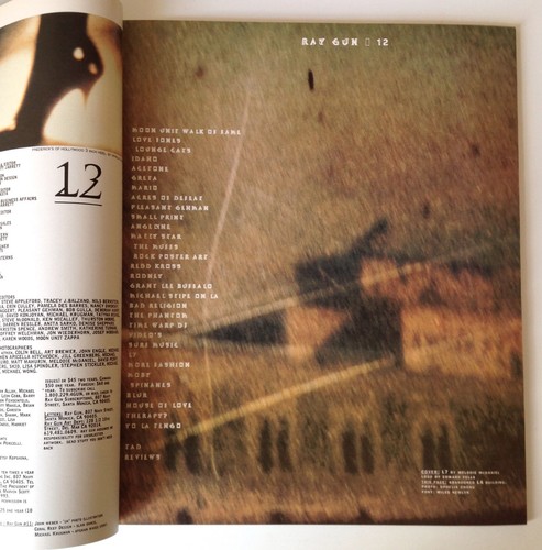 Raygun Magazine | Issue 12 | L7, Debbie Harry | Mazzy Star, Michael Stipe, Blur - Picture 23 of 24