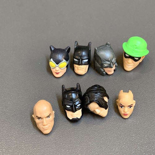 25 SUPER RARE HEAD FOR DIY DC Comics UNVERSE 3.75''  FGURES ROBIN FLASH BATMAN 1 - Picture 5 of 7