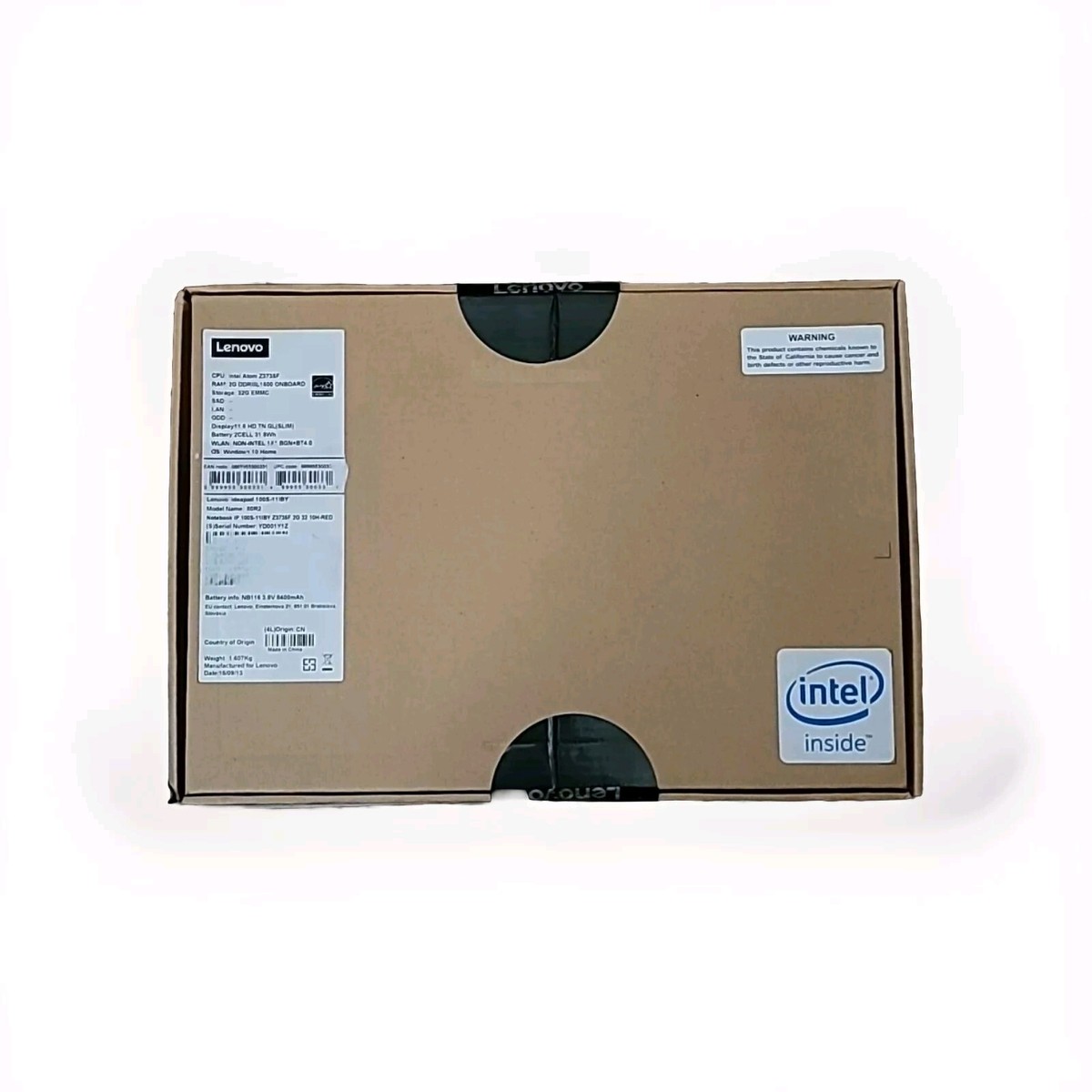 Lenovo IdeaPad 100s (32GB, Intel Atom Quad-Core,