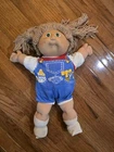 Cabbage Patch Kid Doll Blonde Hair Blue Eyes 2004 Play Along