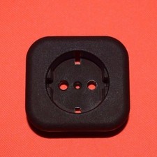 Busch- Jaeger  LX   Steckdosen-Einsatz mahagony braun  Busch-Duro 2000