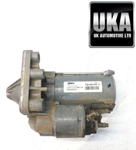 2018 Peugeot Partner MK2 1.6 HDI Valeo Démarreur Moteur TS14E110 - Photo 2 sur 3