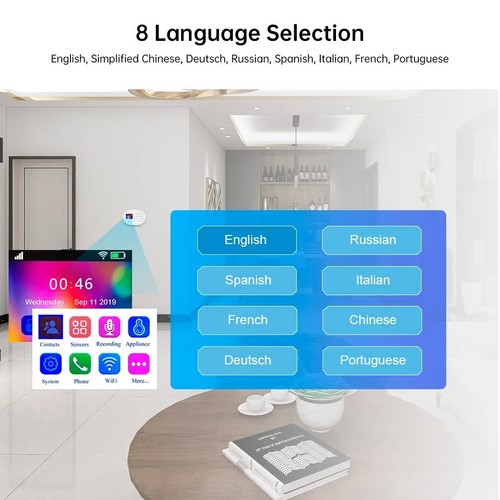 KERUI Tuya Smart WIFI GSM Alarm System Works With Alexa Home Security Wireless D - Picture 4 of 19