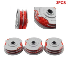 3pcs Trimmer Strimmer Spool & Line Double Autofeed 1.5mm 36ft For Flymo FLY021