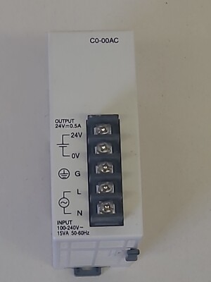 AutomationDirect CLICK C0-00AC PLC Power Supply 24VDC 0.5A Used Tested